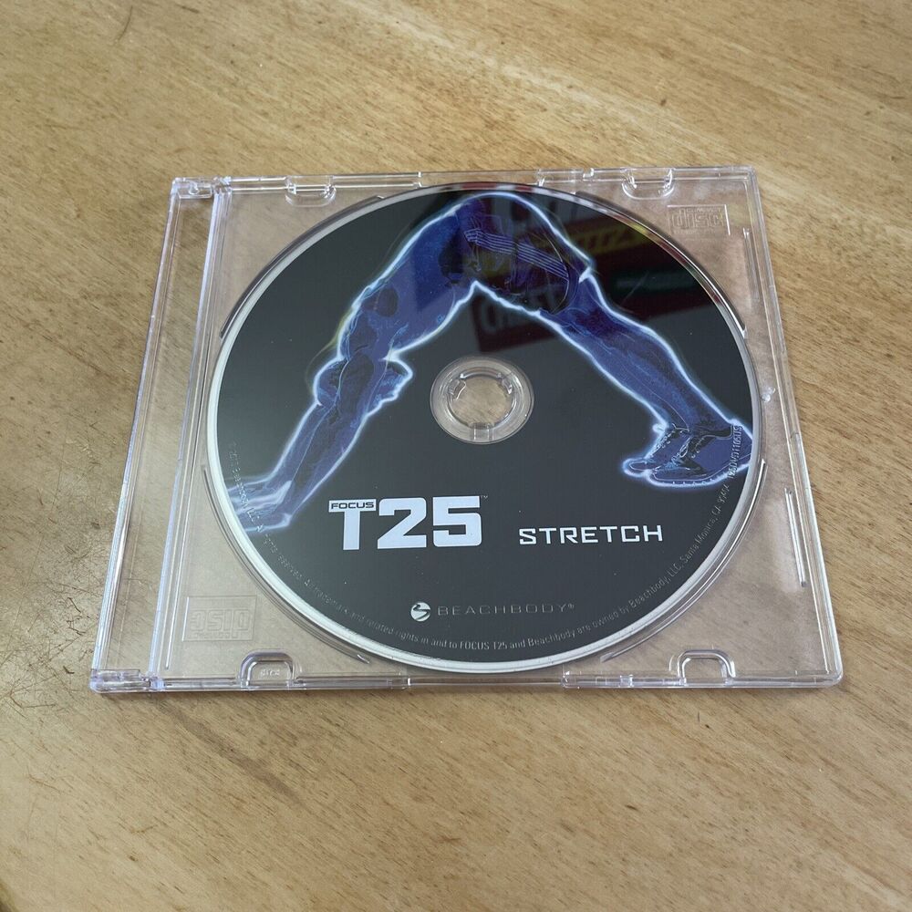 Focus‎ T25 "Stretch" DVD - Replacement Disc - 2014 - Beachbody